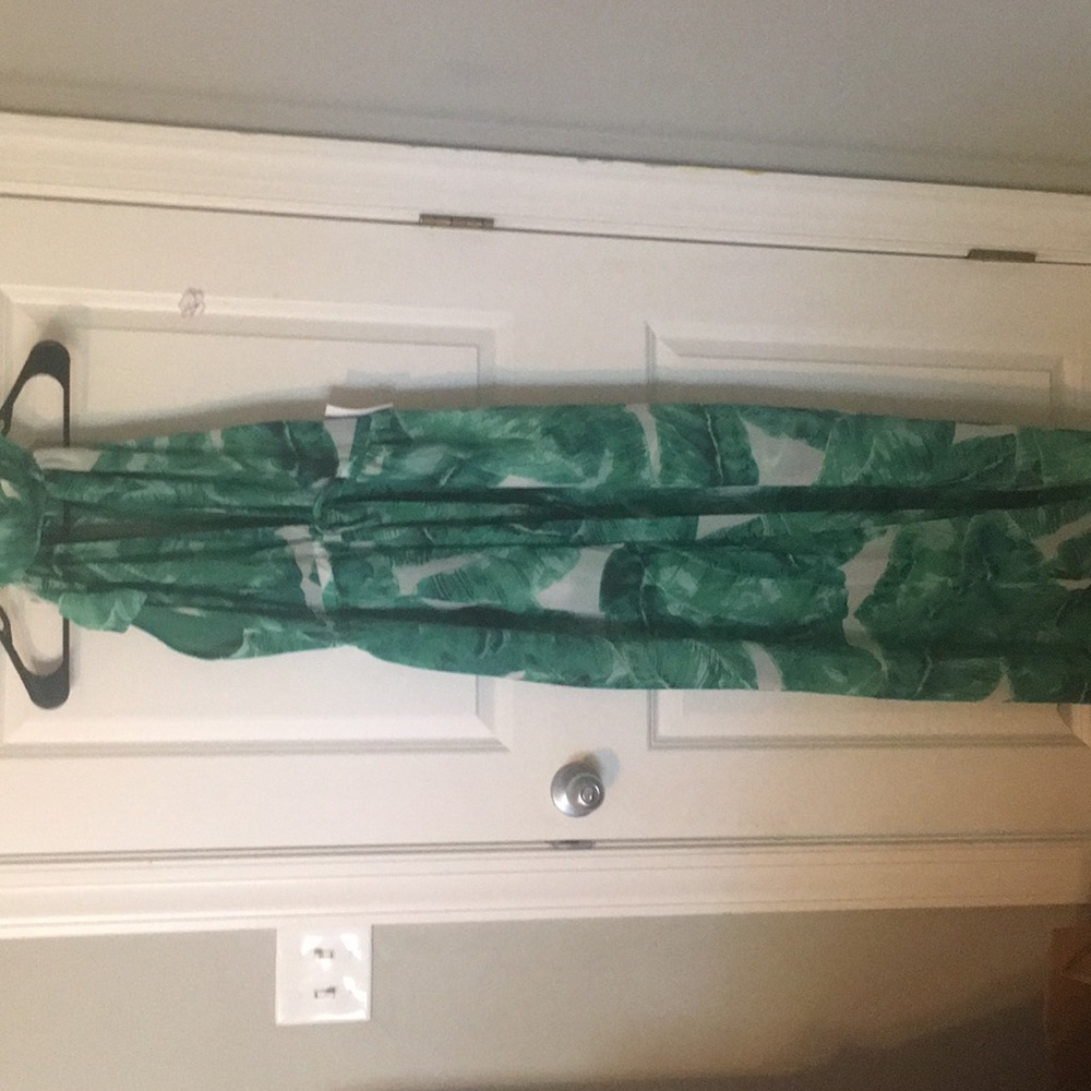 Palm Print Maxi